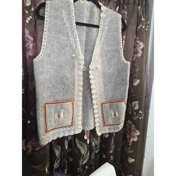 Alpaca Handmade Vest Small/Medium - Picture 4 of 13